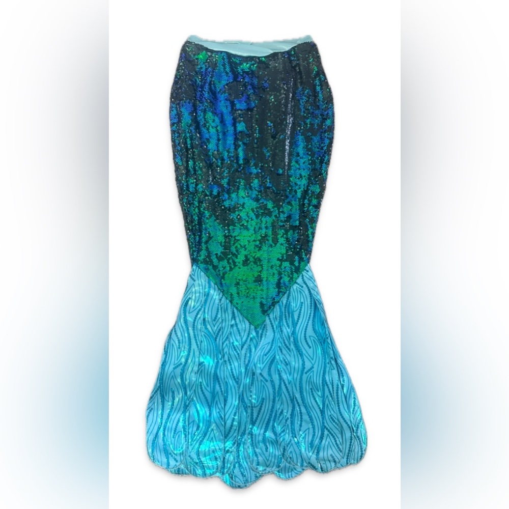 Sequins Mermaid Tail Skirt - Women’s